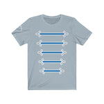 The Traditional - Drum Major - White Trim, Blue Accent