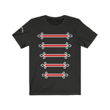 The Traditional - Drum Major -  White Trim, Red Accent