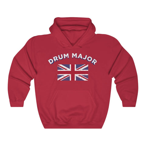 UK Union Jack Drum Major Vintage Unisex Heavy Blend™ Hooded Sweatshirt