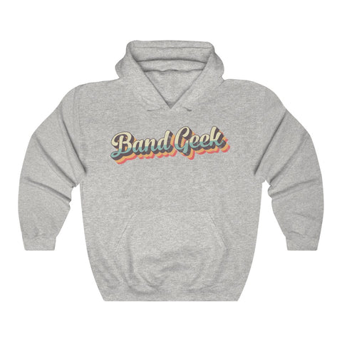 Vintage Band Geek Unisex Heavy Blend™ Hooded Sweatshirt